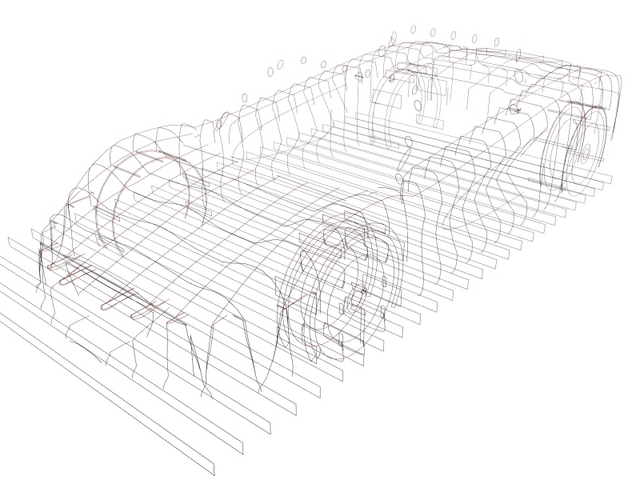 Body Rendering in Sections